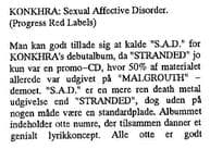 KONKHRA: The Evolution from 'Stranded' to 'S.A.D.'