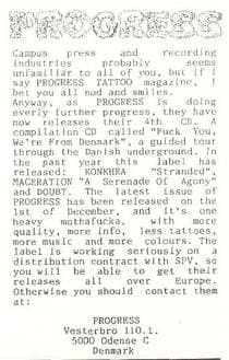 Exploring the Danish Underground with PROGRESS TATTOO Magazine
