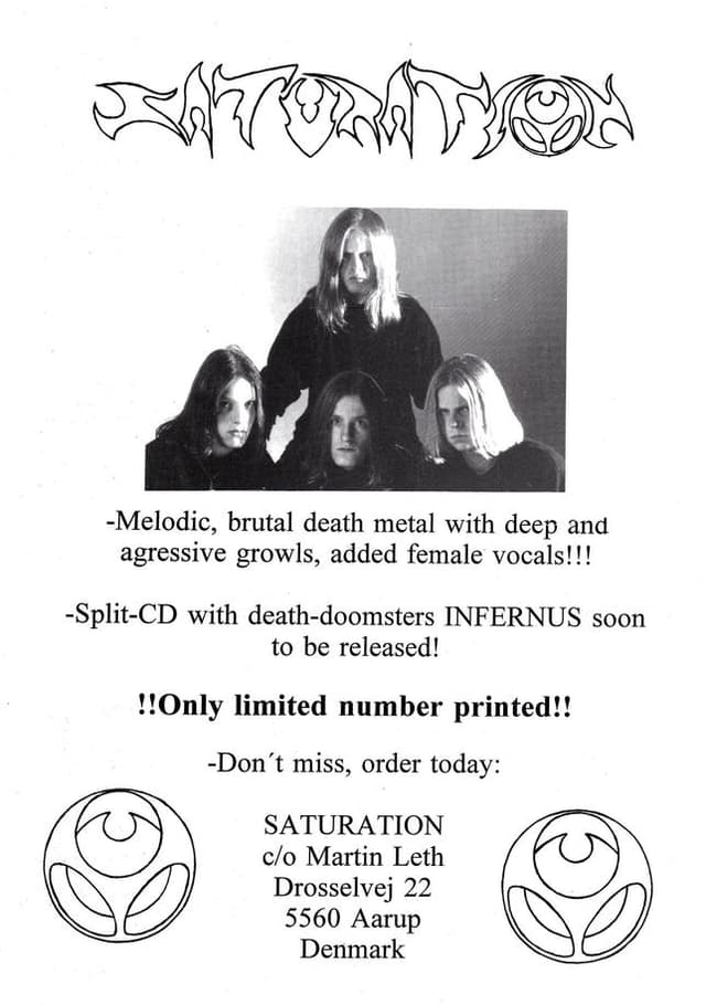 Limited Edition Release: SATURATION's Melodic Brutal Death Metal