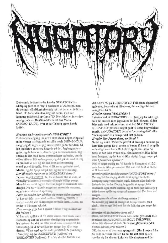 The Origins and Journey of NUGATORY: An Inside Look with Bo