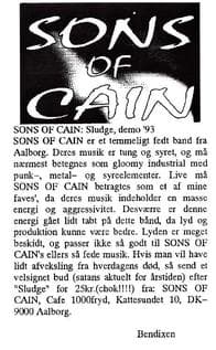 Sludge and Gloom: The Energetic Industrial Sound of Sons of Cain