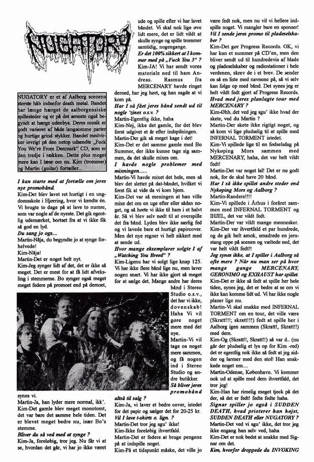 Rising Force: Aalborg's Death Metal Sensation NUGATORY